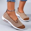 Women’s Checkered Slip-On Sneakers