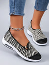 Women’s Checkered Slip-On Sneakers