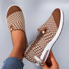 Women’s Checkered Slip-On Sneakers