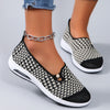 Women’s Checkered Slip-On Sneakers