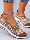 Women’s Checkered Slip-On Sneakers