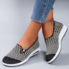 Women’s Checkered Slip-On Sneakers
